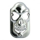 MCS Tombstone Taillight Grill. Skull. Chrome