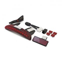 MCS Chopped Fender Edge Led Taillight. Smoke Lens