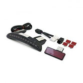 MCS Chopped Fender Edge Led Taillight. Smoke Lens