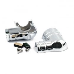 MCS Fuel Tank Fitting Cover Kit Efi. Chrome