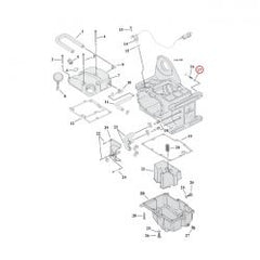 MCS Hex Bolt, Flanged. Transmission To Engine