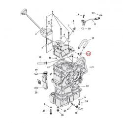 MCS Oil Line Fitting, Elbow 90 Degree