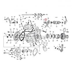 MCS Thrust Washer, Shifter Cam Support .022"