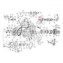MCS Thrust Washer, Shifter Cam Support. Set .017" To .039"