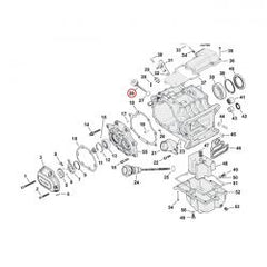 MCS Transmission Fill Plug. Round Head