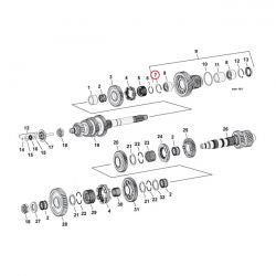 MCS Retaining Ring, Transmission