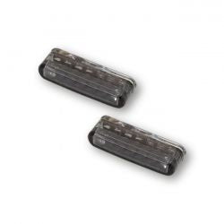 MCS Shorty Taillight/Turn Signal Combo. Smoke Lens, ECE