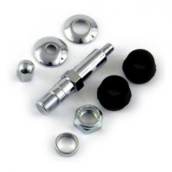 MCS Lower Shock Stud Kit Chrome