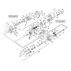 MCS Drain Vent, Starter Motor