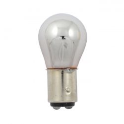MCS Kuryakyn, Light Bulb #1157. 12V 21/5W. Amber Glass/Chrome