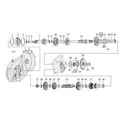 MCS Thrust Washer, Transmission Mainshaft, Right Side .116"