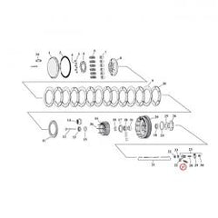 MCS Spring, Worm Lever Clutch/Shifter Pawl Transmission