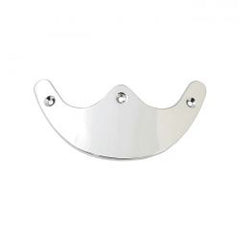 MCS Narrow Front Fender Tip. Chrome