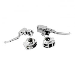 MCS Handlebar Control Kit Chrome