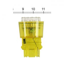 MCS Led Wedge Turn Signal Bulb #3156 Base. Amber Light