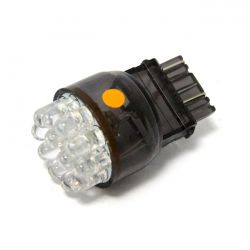 MCS Led Wedge Turn Signal Bulb #3157 Base. Amber Light