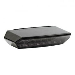 MCS Boston, Led Taillight. Black. Smoke