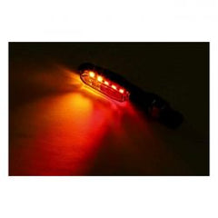 MCS Sonic-X1, Led Taillight/Turn Signal Combo. Black