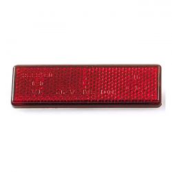 MCS Universal B-Seen Reflector. Rectangular. 90X25mm. Red