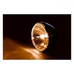 MCS Reno Ii 7" H4 Headlamp. With Halo Ring. Chrome