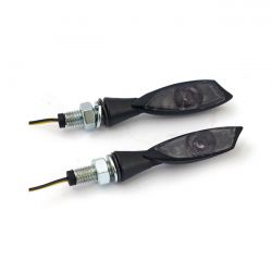 MCS Morella Uno, Led Turn Signals. Black. Smoke