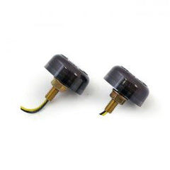 MCS Micro Disc, Led Turn Signals. Black. Smoke Lens