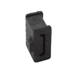MCS Flt/Touring Muffler Hanger Rubber. Black