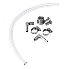 MCS Gas Tank, Fuel Sight Gauge Kit. Clear Hose