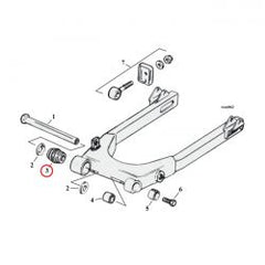 MCS Bearing Assembly, Swingarm