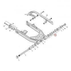 MCS Bearing Assembly, Swingarm
