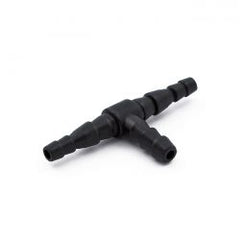 MCS Oil Hose Tee. 3-Way. Black