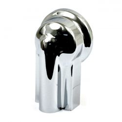 MCS Oil Filter Housing Cover. Chrome
