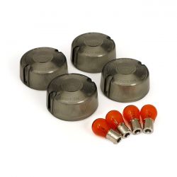 MCS Turn Signal Domed Lens Kit, Smoke