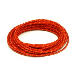 MCS Classic Cloth Covered Wiring, 25Ft. Roll. Red/Yellow