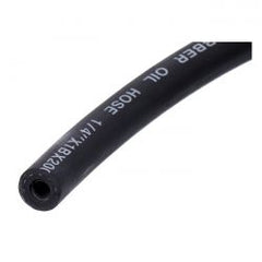 MCS Black Neoprene Fuel / Oil Line Hose, 6mm (1/4")