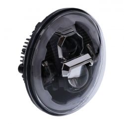 MCS Bright, 7" Led Headlamp Unit. Black
