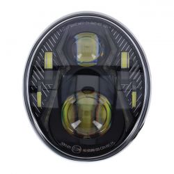 MCS Bright, Led Breakout Headlamp Unit. Black