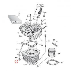 MCS Dowel Pin, Cylinder/Transm. Trap Door