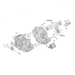 MCS Sprocket Shaft Bearing Spacer Shim .092"