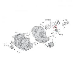MCS Sprocket Shaft Bearing Spacer Shim .100"