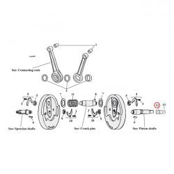 MCS Inner Race, Pinion Shaft