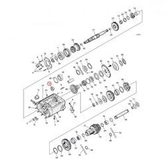 MCS Bushing, Countershaft. Starter/Clutch Side. +.005"