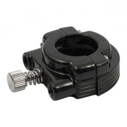 MCS Throttle Clamp Set, Dual Cable. Black