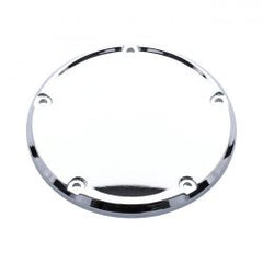 MCS Derby Cover, Smooth Domed. Chrome