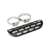 MCS Universal Slotted Heat Shield 9" Long Black