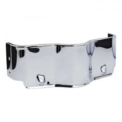 MCS Lower Outer Batwing Fairing Trim Skirt. Chrome