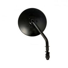 MCS 4" Round Custom Mirror, Right. Black