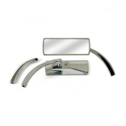 MCS Custom Rectangular Mirror. Chrome
