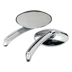 MCS Tripper Mirror Set. Chrome