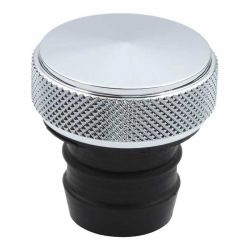MCS Oil Tank Fill Plug, Peaked. Chrome